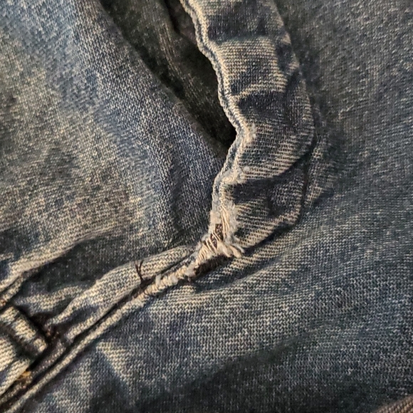 💙🤍 Vintage Calvin Klein High Waisted Jean Wrap Skirt - Denim - SMALL - Picture 12 of 16